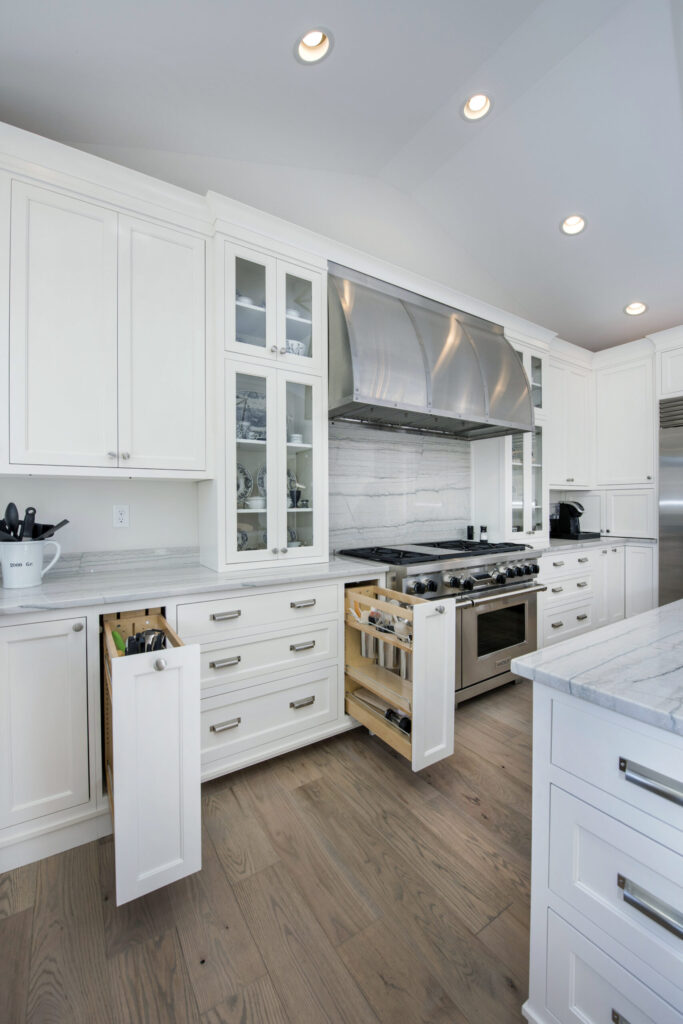 kitchen cabinets hidden