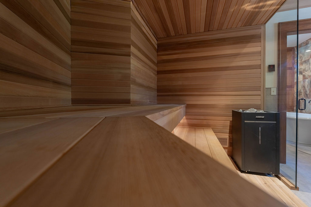 Primary Bathroom Sauna