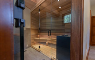 Cold Plunge and Sauna Bathroom