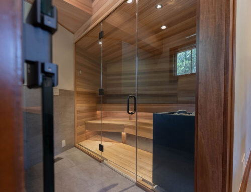 Project Spotlight: A Primary Bathroom with Sauna and Cold Plunge