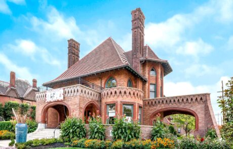 Exterior of Circus House Whole Home Renovation Columbus, Ohio