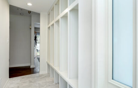 Home addition with mudroom