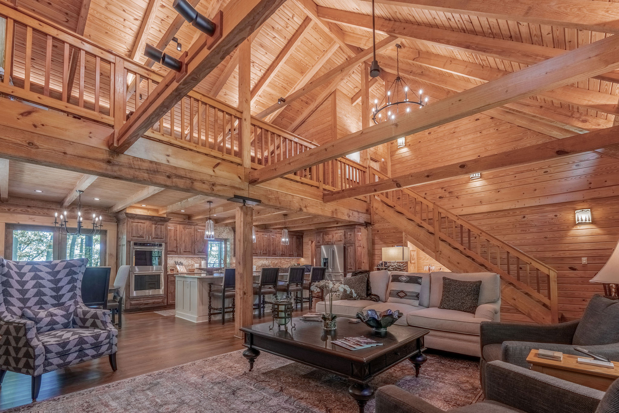 Log Cabin remodel hocking hills ohio