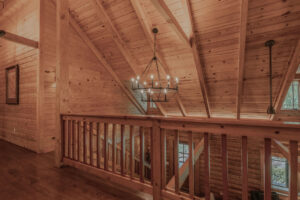 Log Cabin lighting