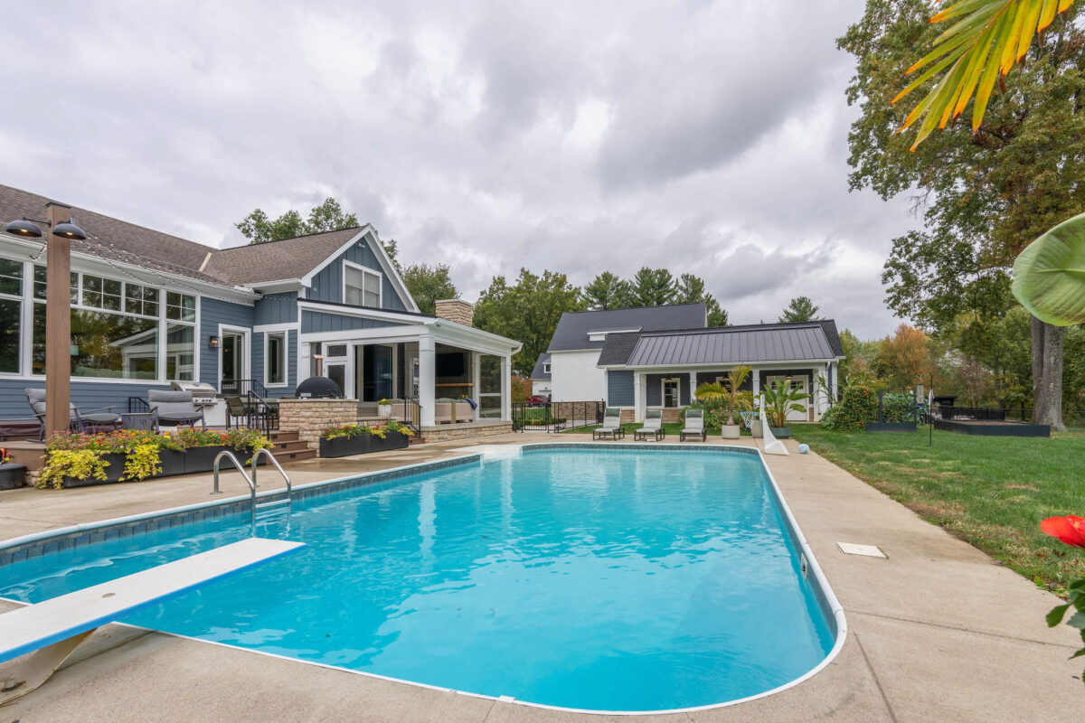 New Albany Ohio backyard renovation