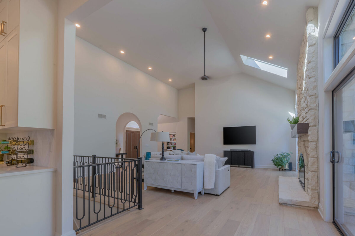 Living Room Remodel in Dublin Ohio