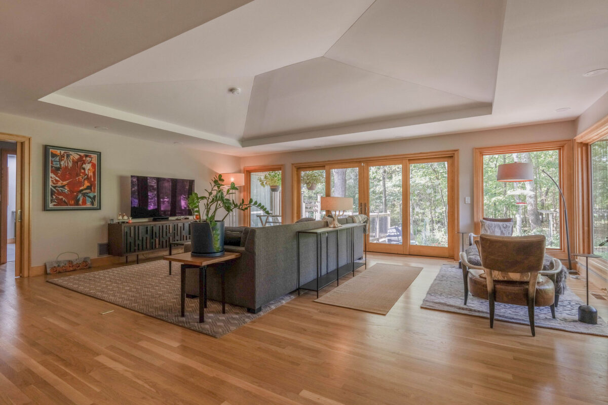 clintonville remodel with living room ample lighting