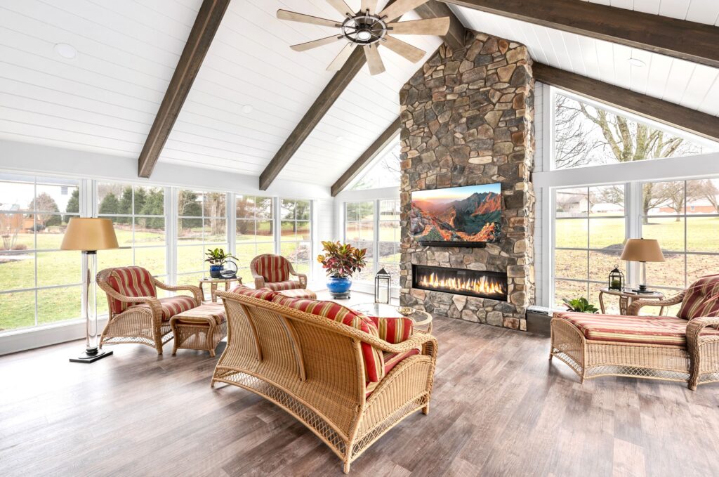 Screened-In Porch finished